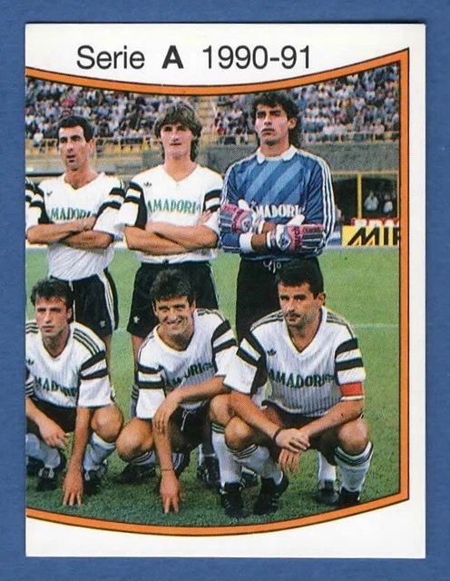 FIGURINA CALCIATORI PANINI 1990/91 Rec/Removed N.80 Squadra