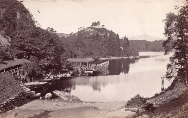 Scotland Loch Katrine East end old James Valentine Photo 1880