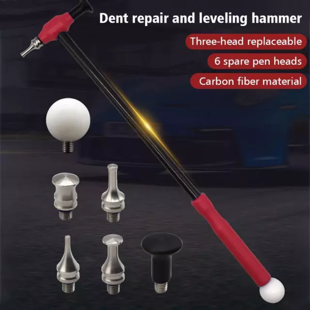 PDR Paintless Car Body Dent Tap Down Pen Ding Hammer Hail Removal Repair σ_