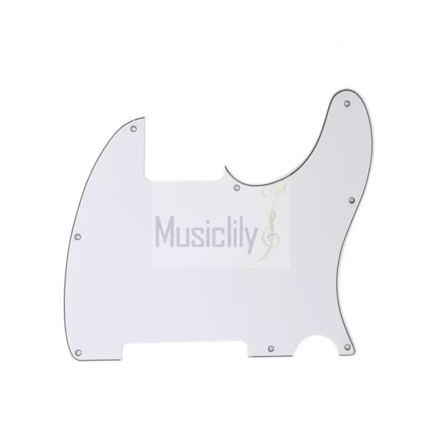 Musiclily 8 Hole Pickguard For Fender Standard Esquire Tele TL Electric Guitar