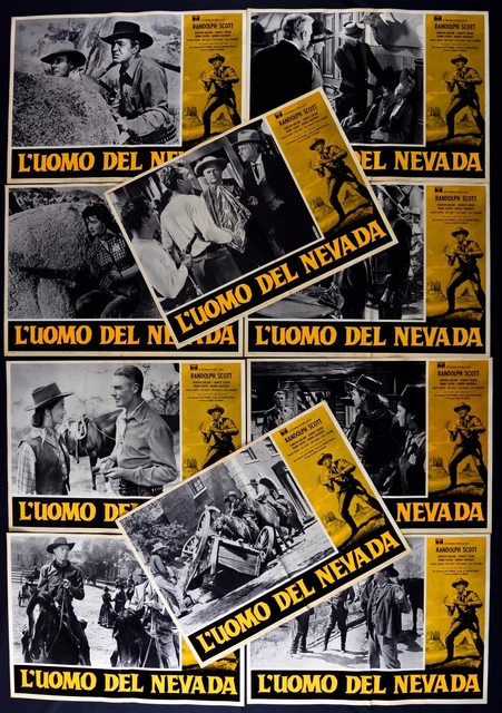 Fotobusta L'Homme Del Nevada Randolph Scott Dorothy Malone R265