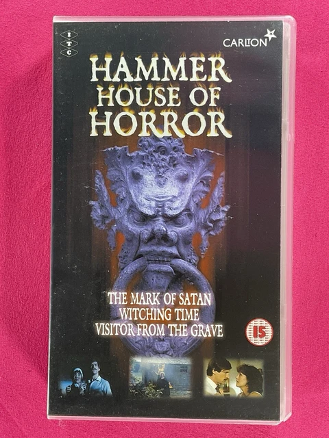 HAMMER HOUSE OF Horror VHS Video Tape 3 Programs The Mark Of Satan hammer-house-of-horror-vhs-video-tape-3-programs-the-mark-of-satan