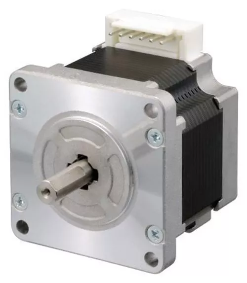 1 x Sanyo Denki Unipolar Single Shaft Stepper Motor 1.8°, 2.1Nm, 24 V dc, 3 A, 6