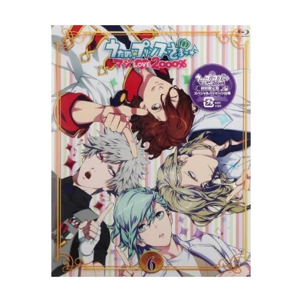 UTA NO PRINCE-SAMA MAJI LOVE 2000% 6-JAPAN Blu-ray+CD +Tracking  