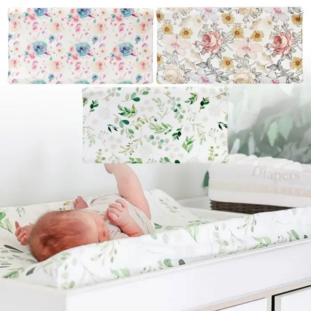 Baby Diaper Changing Table Pad Cover - Soft Breathable Changing Table Sheet