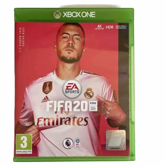 EA Sports: FIFA 20 (Xbox One) PEGI 3+ Sport: Football   Soccer