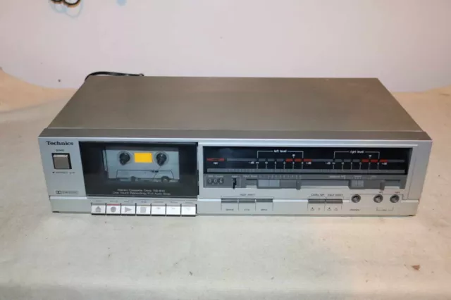 en l'état pour pièces lecteur cassette magnétique hifi vintage technics rs b10 2