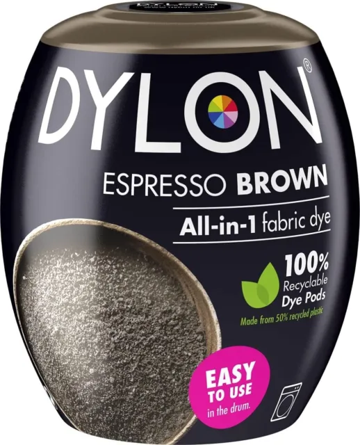 DYLON Washing Machine Fabric Dye Pod for Clothes & Soft Furnishings, 350g – E