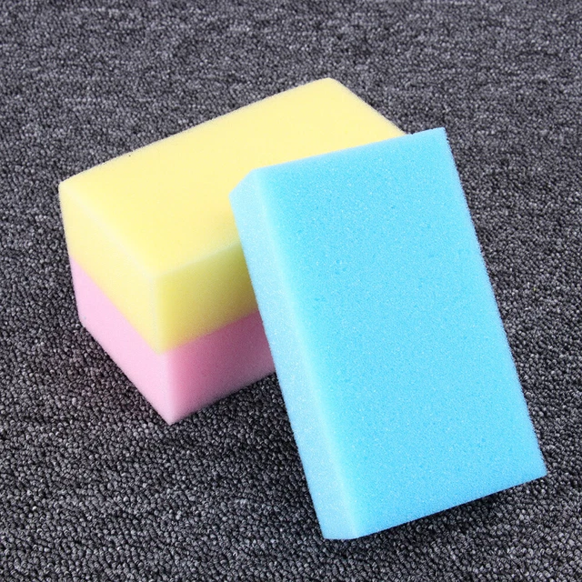 6 piezas Salón Esponjas Rectángulo Esponja Limpiadora Grande Pieza para Cortar Pelo
