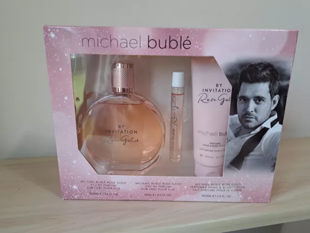Michael bublé perfume top gift set
