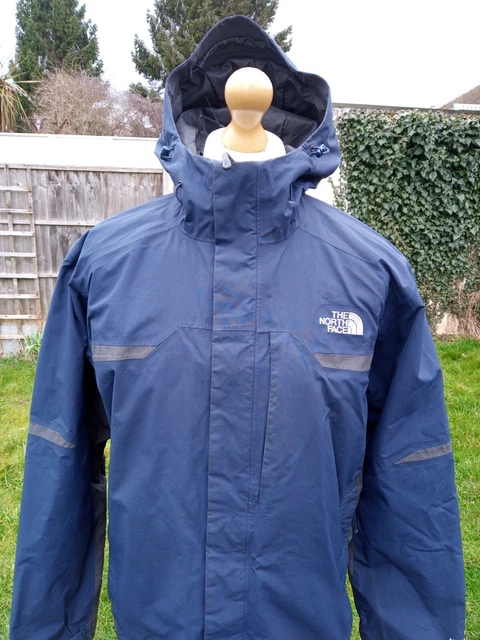 The North Face Hyvent Waterproof Jacket Breathable Hooded Vgc Large Mens 3