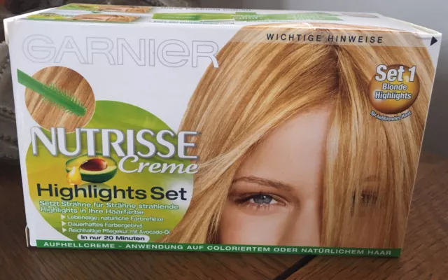 GARNIER HAIR DYE Highlights Kit 1 Blonde 12.00 PicClick UK