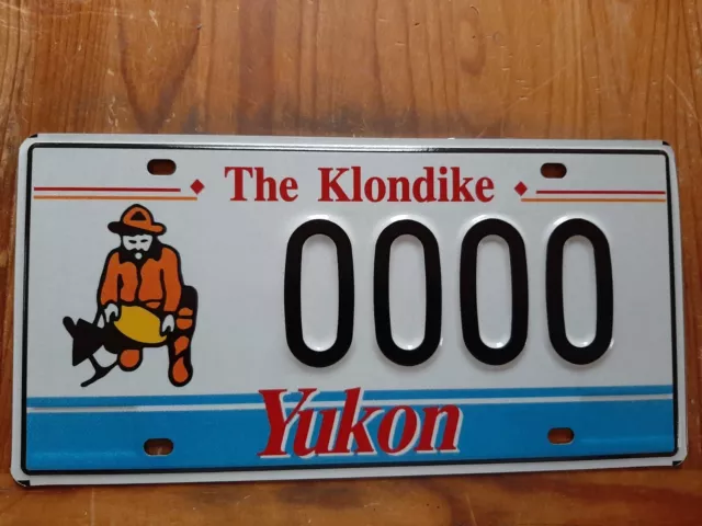 1 x Original SPECIAL CANADA Nummernschild aus dem YUKON*TOP*TOP*TOP*