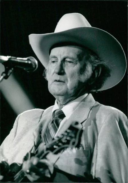 Legendary Country & Western singer Bill Monroe,... - Vintage Photograph 4908533