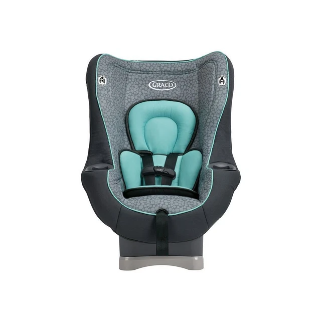 Convertible Infant Baby Toddler Child Blue Car Seat Safe Safety Rated to 65 Lbs