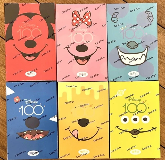 2023 CARD.FUN DISNEY 100 Years Joyful Trading Card Set of 6 Boxes