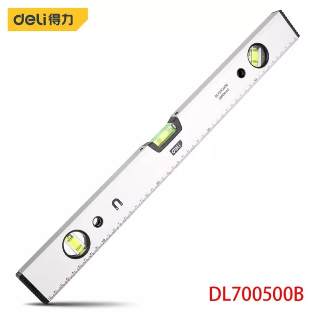 Level Ruler Level Aluminum Alloy: 500mm Three In One Measurement Strong Magnetic