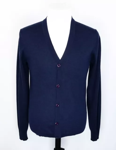 Ben Sherman Plectrum Cardigan 100% Merino - Gilet Mérinos Veste Chaleco Casual