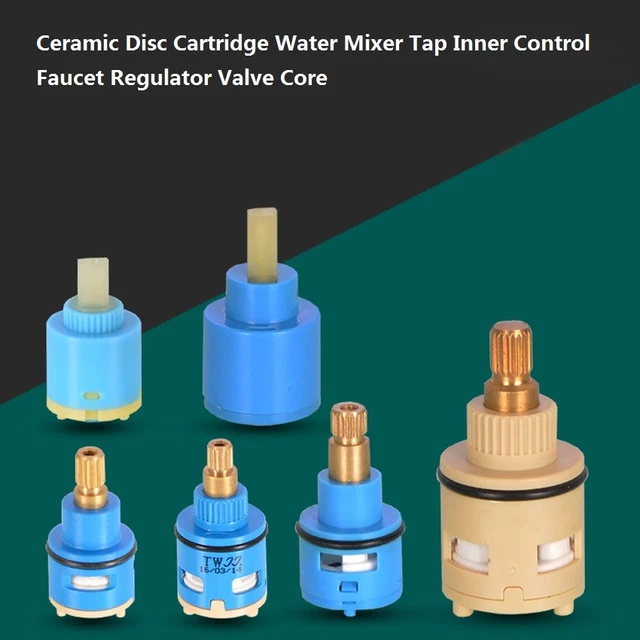 Tap Inner Valve CERAMIC DISC CARTRIDGE Water Mixer Tap Inner Control Faucet Regulator ...