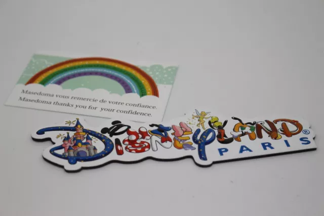 Magnet Aimant Logo Disneyland Paris Fee clochette Tinker bell Disney