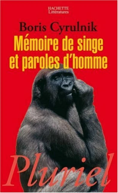 Mémoire de singe et paroles d'homme | Cyrulnik Boris | Bon état