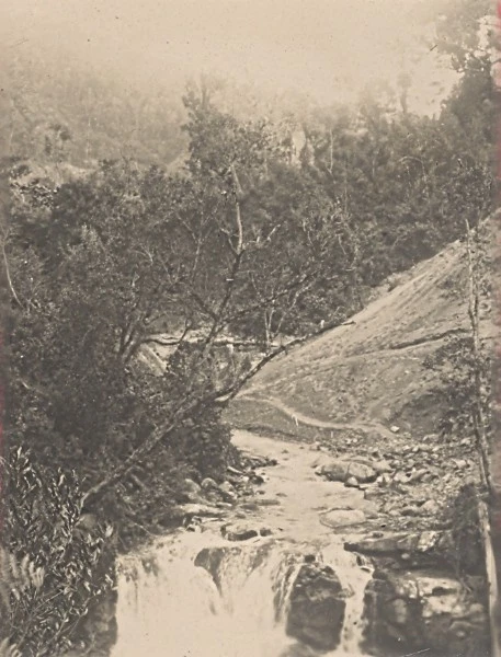 Photo Originale Madagascar 1950 – Exploration Mines De Charbon Analahiva – Tirage Argentique