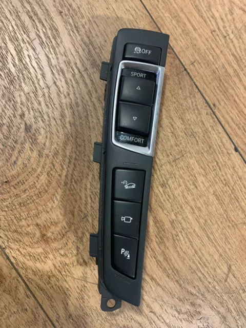 BMW F10 F11 550d 530d Barrette de Contacteurs Bouton Commutateur Console Plein