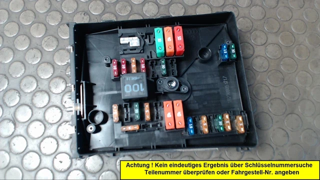 SICHERUNGSKASTEN ZENTRALELEKTRIK VW Caddy 1 9 TDI 2K 2KN 1K0937125 12 sicherungskasten-zentralelektrik-vw-caddy-1-9-tdi-2k-2kn-1k0937125-12