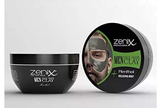 Zenix Men Clay Face Mask Mint Mentollü Kil Maskesi 350 gr