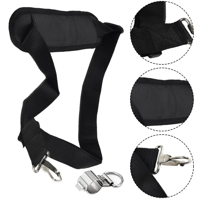 Bretelle De Poitrine Réglable Pour Sac à Dos - En PP, 37cm, Noir/gris/bleu, Pour Randonnée, Trek, Confort