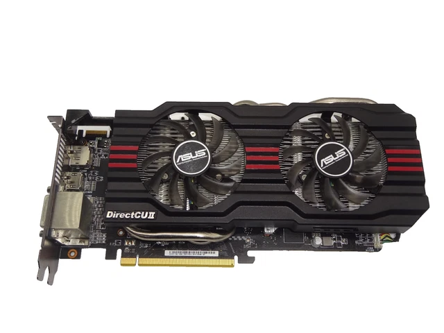 ASUS DIRECTCU II Radeon Hd7870 2Gb Gddr5 Pci-E Grafikkarte Dvi Hdmi Dp ...