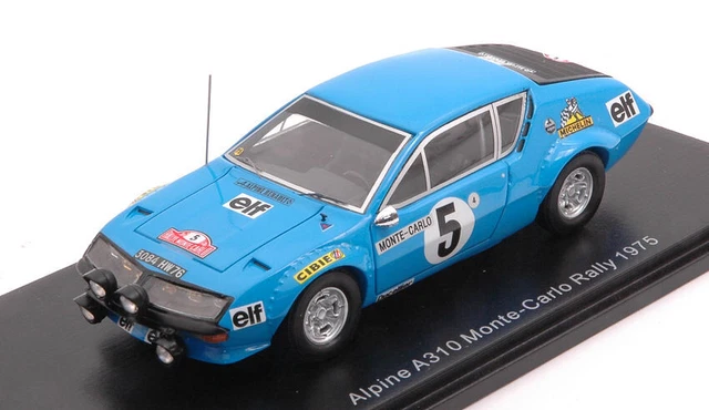 Alpine A310 #5 Monte Carlo Rally 1975 J.L.Thérier-Mi