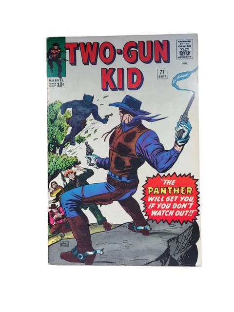 Two-Gun Kid # 77 Marvel KEY Book Black Panther Proto-Type. FN-VF OR BETTER 1965