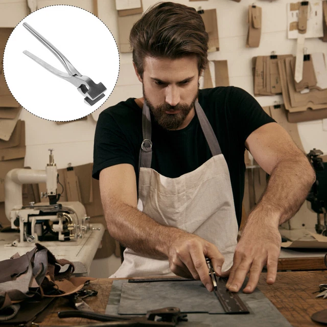 Lot De 6 Outils De Poinçonnage Et Gravure – Set Artisanal En Acier Allié Pour Travail Du Cuir Et Métal