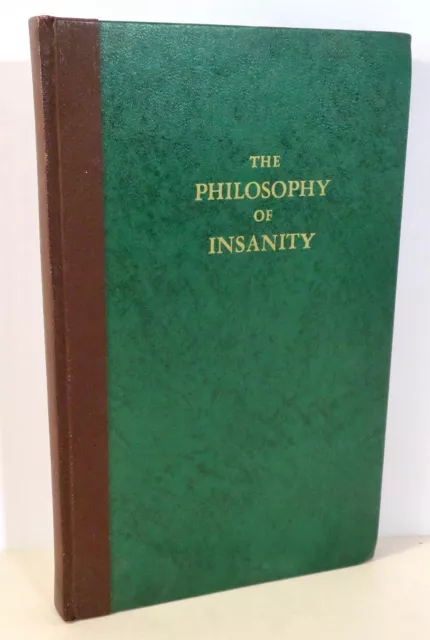 A late inmate of the Glasgow / Philosophy of Insanity Vintage Copy