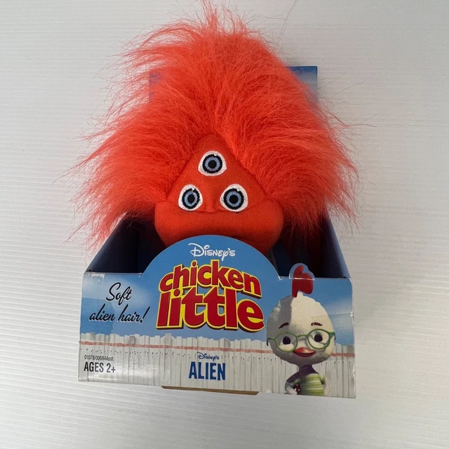 RARE CHICKEN LITTLE Melvin the Alien Plush Soft Toy New in Box Disney Red 118.50 PicClick AU