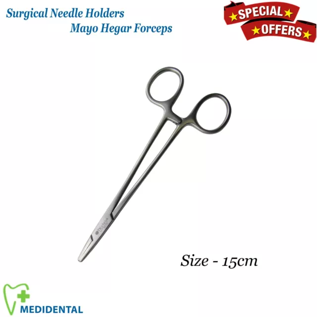 Chirurgical Porte Aiguille de Mayo Hegar Dentiste Vétérinaire Instruments