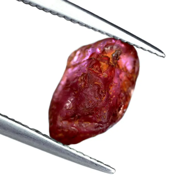 Certified 2.26ct Natural Untreated Red Color Ruby Madagascar Unheated Rough