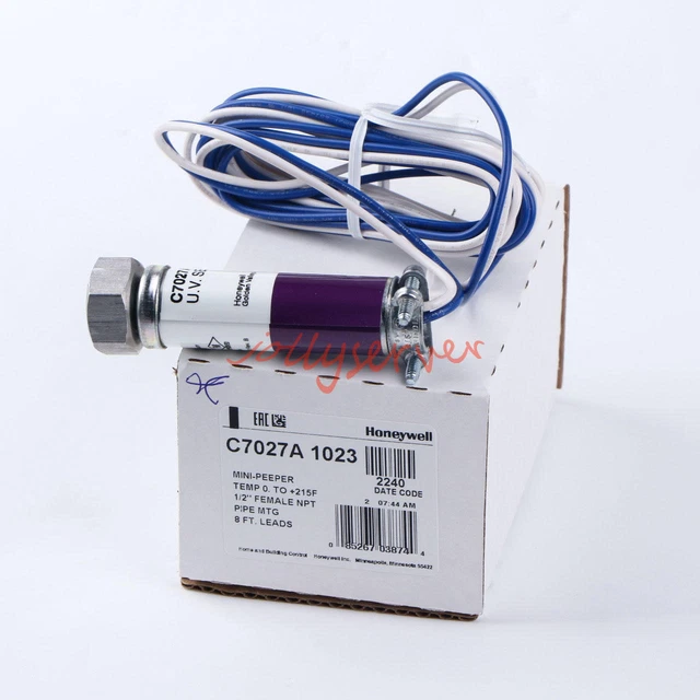 Honeywell C7027A 1023 C7027A1023 Bruciatore Rilevatore di Fiamma Sensore UV
