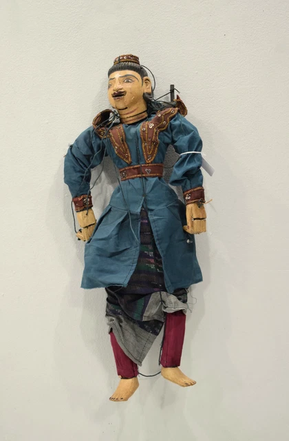 Puppet Marionette Wood Doll Burmese Folk Art Puppet
