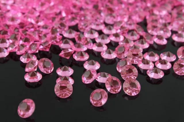 Mixed Sizes Acrylic Crystal Diamond Wedding Table Confetti/Scatters-
