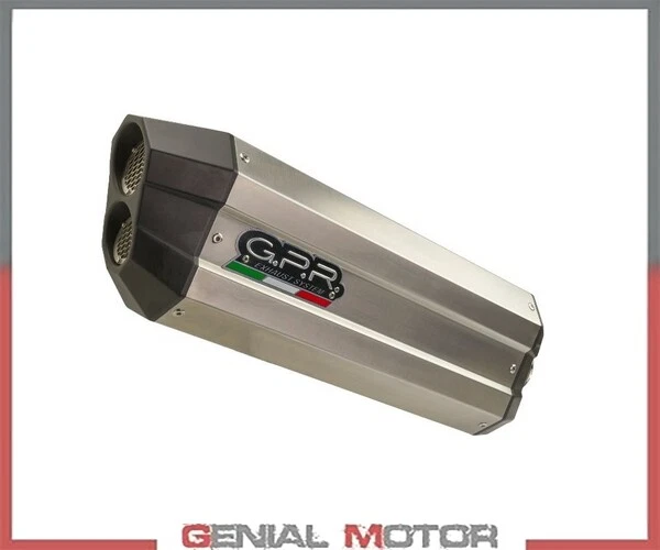 Scarico GPR Cf Moto 650 MT 2021/2022 E5 Scarico Omologato Catalizzato Con Raccordo Gp Evo4 Poppy 8053045408937