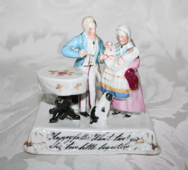 Antique Victorian Fairing Conta & Boehme "Two beauties" Figurine