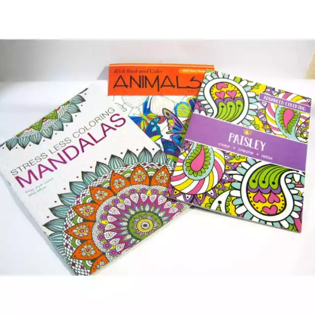 Gift Lot Set of 4 Adult Kappa Bendon Landoll Music Download Coloring Craft  Books