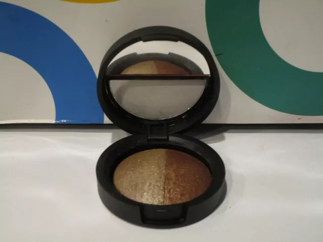 Laura Geller ~ Baked Color Intense Shadow Duo ~ Stone / Terracotta ~ 0.26 Oz