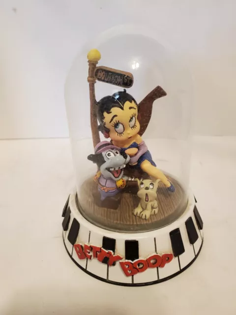 Betty Boop Bourbon Street 1995 Hand Painted Sculpture # 3574 Limited Edition