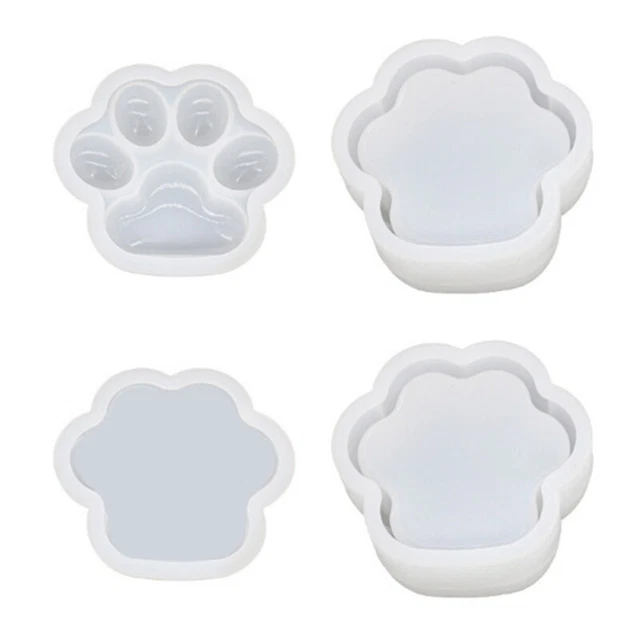 Storage Box Resin Mold with Lid Silicone Jewelry Box Mold Trinket Organizer Mold