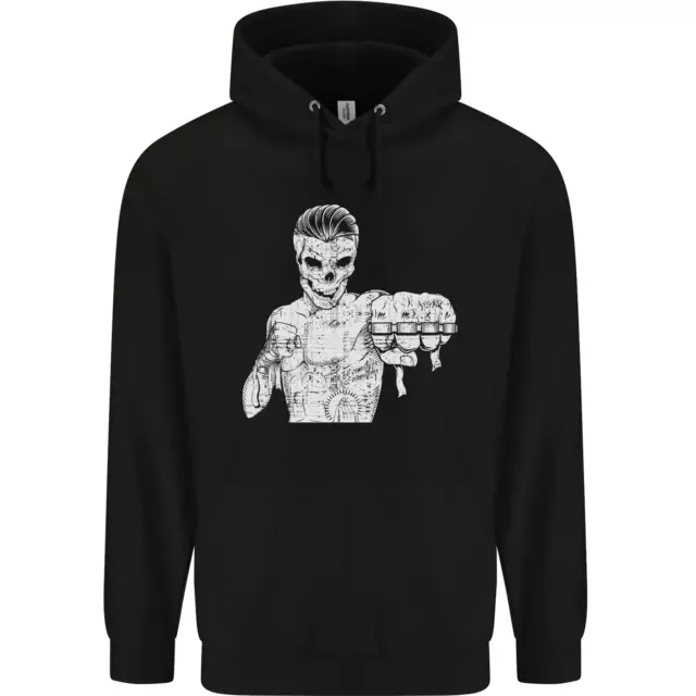 Street Fighter MMA Bare Knuckle Fighting Mens 80% Cotton Hoodie
