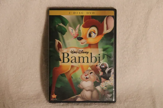 Walt Disney Bambi (Two-Disc Platinum Edition) - DVD - VERY GOOD Two Disc Set