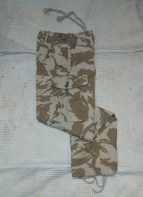 Original British army pants desert DP field troops combat windproof BDU trousers